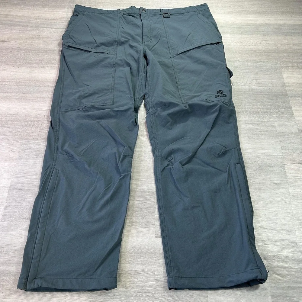 The North Face Summit Series‎ Pants Mens XL 44x32 Gray Softshell Outdoor